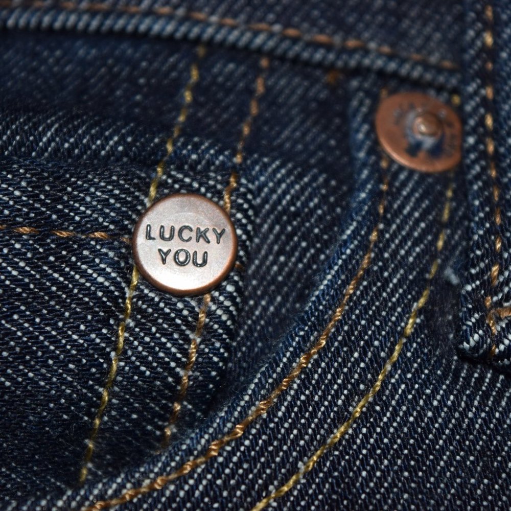 Lucky Brand 121 Slim Straight Dark Wash Jean